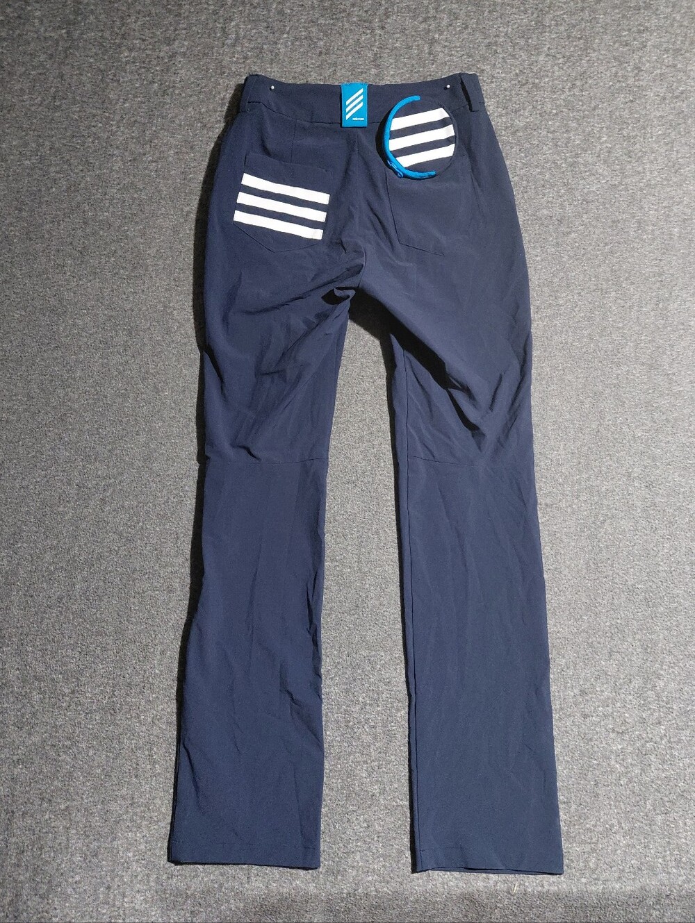Adidas Adicross Golf Pants Navy Blue w/ Golf Ball Pocket Sz XXS/XS